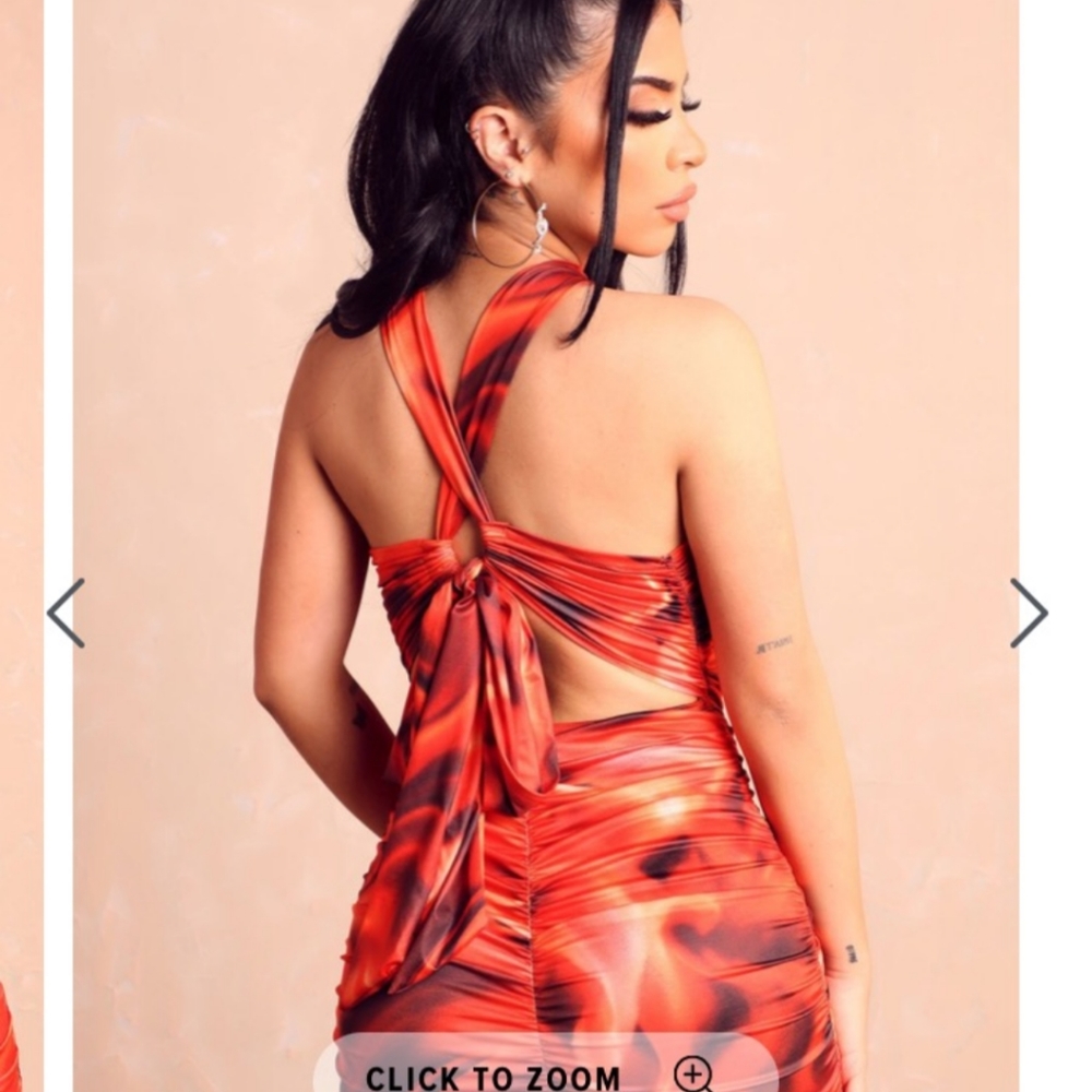 Mackenzie Ruched Mini Dress